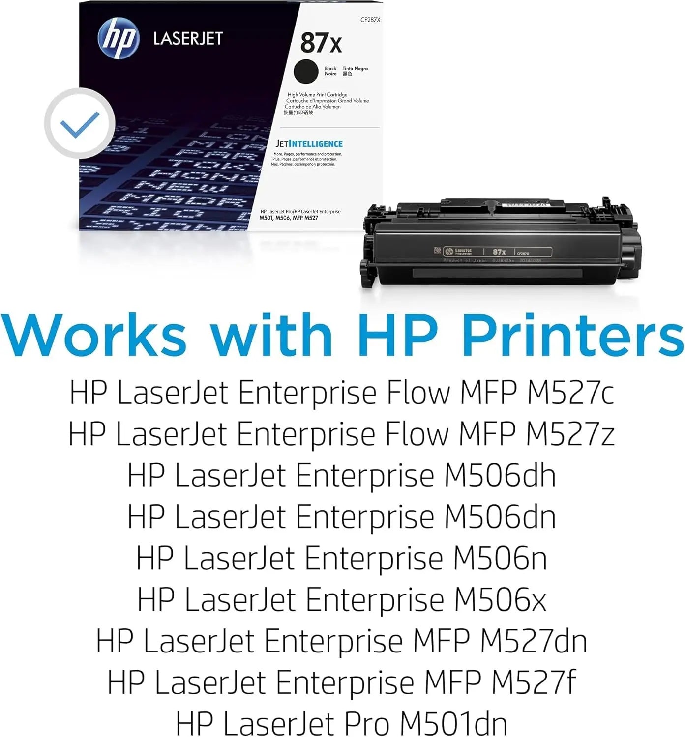 HP 87X toner Cartridge CF287X Black My Store