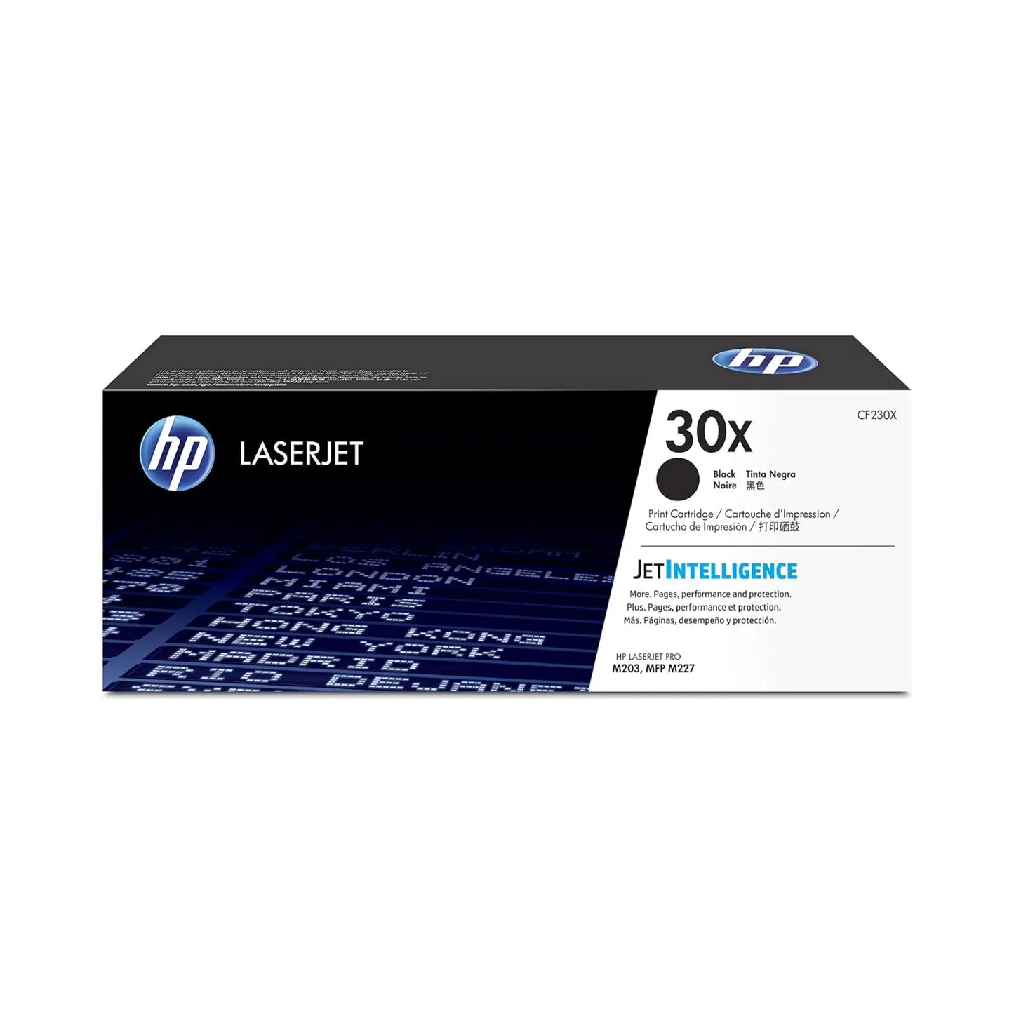 HP 30X Toner Black CF230X for LaserJet Pro M203dw M227fdw High-Yield Elite Toner Supply