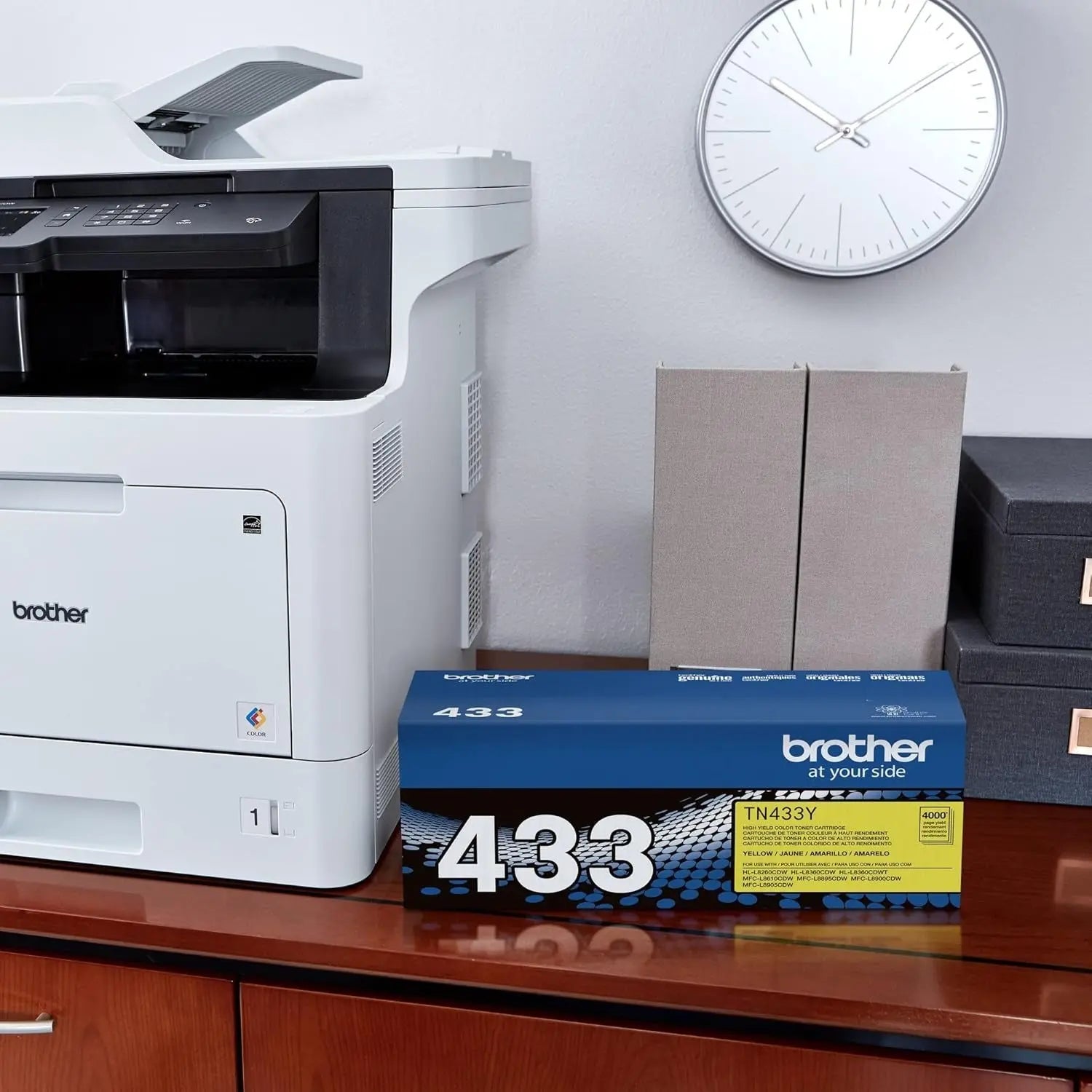 Brother Tn-433 Toner Set Cartridge My Store