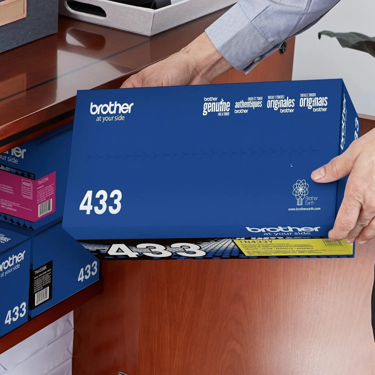 Brother Tn-433 Toner Set Cartridge My Store