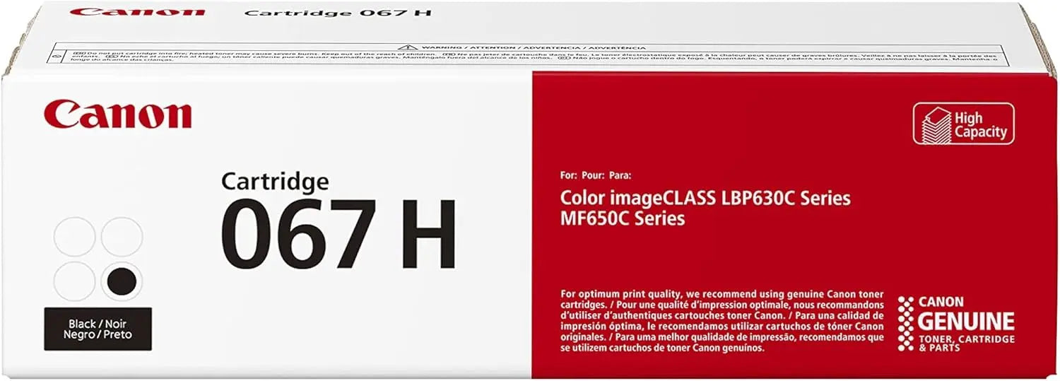 Canon 067H Toner Set Cartridge High Yield Elite Toner Supply