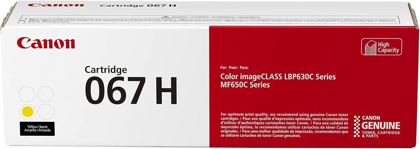 Canon 067H Toner Set Cartridge High Yield Elite Toner Supply