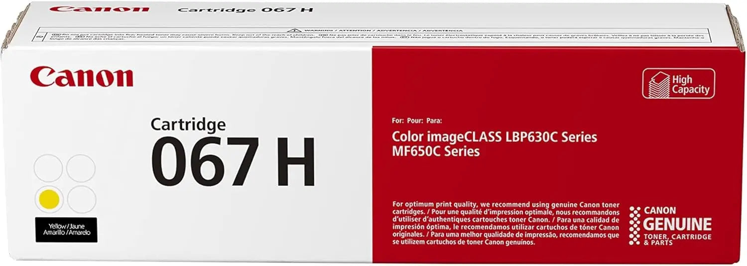 Canon 067H Toner Set Cartridge High Yield Elite Toner Supply