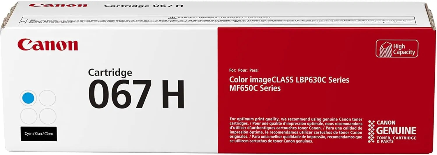 Canon 067H Toner Set Cartridge High Yield Elite Toner Supply