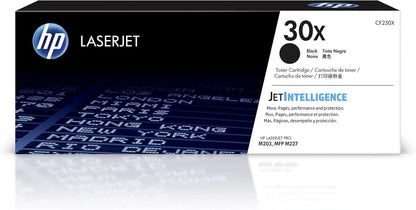 HP 30X Toner Black CF230X for LaserJet Pro M203dw M227fdw High-Yield Elite Toner Supply