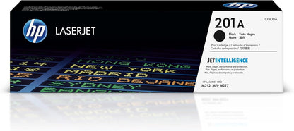 HP 201A Toner Set Black Cyan Magenta Yellow | CF400A CF401A CF402A CF403A | High Performance Elite Toner Supply