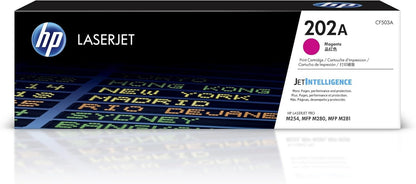 l HP 202A Toner 4-Pack CF500A CF501A CF502A CF503A | Color LaserJet Pro M254 M281 Series Elite Toner Supply