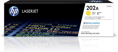 l HP 202A Toner 4-Pack CF500A CF501A CF502A CF503A | Color LaserJet Pro M254 M281 Series Elite Toner Supply