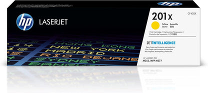 HP 201X Toner 4-Pack CF400X CF401X CF402X CF403X | High-Yield Color LaserJet Pro M252 M277 Elite Toner Supply