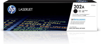 l HP 202A Toner 4-Pack CF500A CF501A CF502A CF503A | Color LaserJet Pro M254 M281 Series Elite Toner Supply