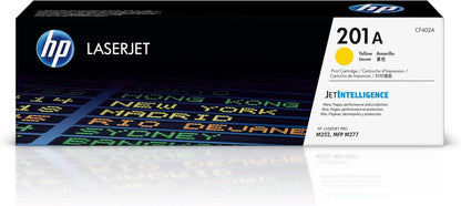 HP 201A Toner Set Black Cyan Magenta Yellow | CF400A CF401A CF402A CF403A | High Performance Elite Toner Supply