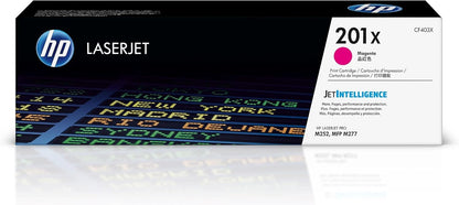 HP 201X Toner 4-Pack CF400X CF401X CF402X CF403X | High-Yield Color LaserJet Pro M252 M277 Elite Toner Supply