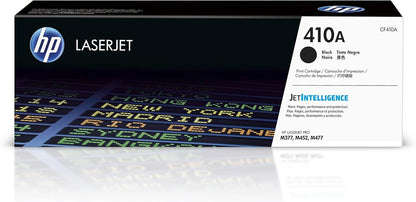 HP 410A Toner Set | Black Cyan Yellow Magenta | CF410A-CF413A for Laser Printer M452 M477 Elite Toner Supply
