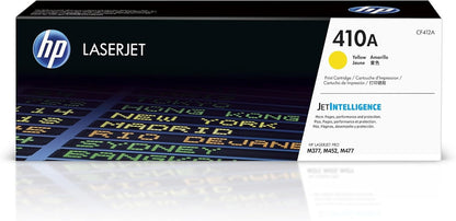 HP 410A Toner Set | Black Cyan Yellow Magenta | CF410A-CF413A for Laser Printer M452 M477 Elite Toner Supply