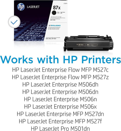 HP 87X toner Cartridge CF287X Black My Store