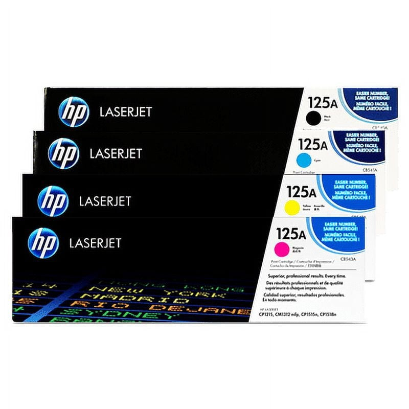 HP 125A Toner Set (Black & Color) | Best Prices & Deals Online Elite Toner Supply